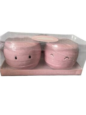10 Strawberry Street Pink Mummy Salt & Pepper Shakers